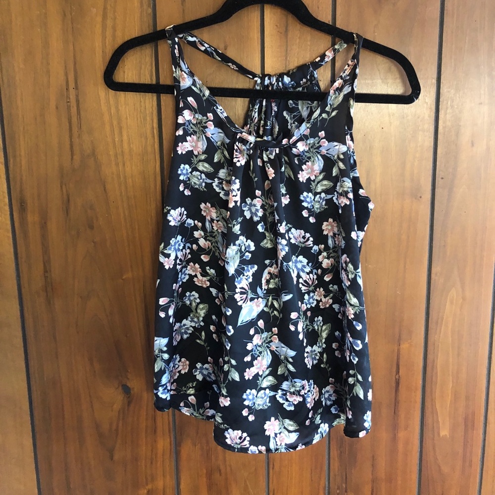Floral tank top